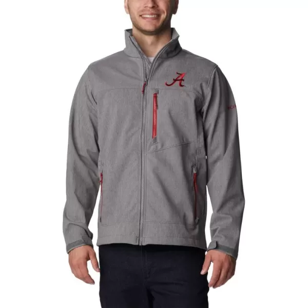 Columbia Mens Collegiate Ascender Ii SoftshellAla  City Grey