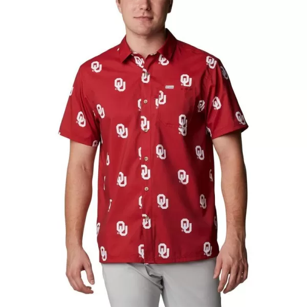 Oklahoma Sooners Ok - Red Velvet Logo Print