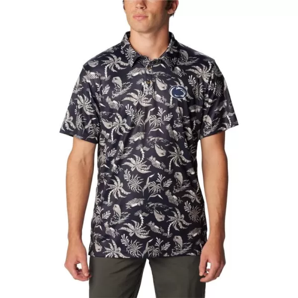 Psu - Collegiate Navy Dorado Isle Print