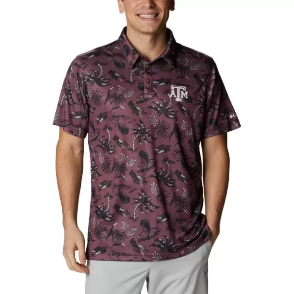 Tam - Deep Maroon Dorado Isle Print