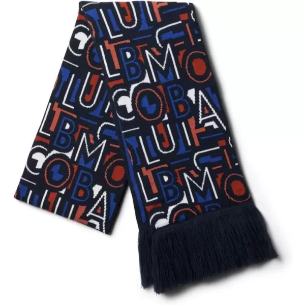 Columbia Mens Columbia Lodge ScarfDark Nocturnal Multi Typo Print