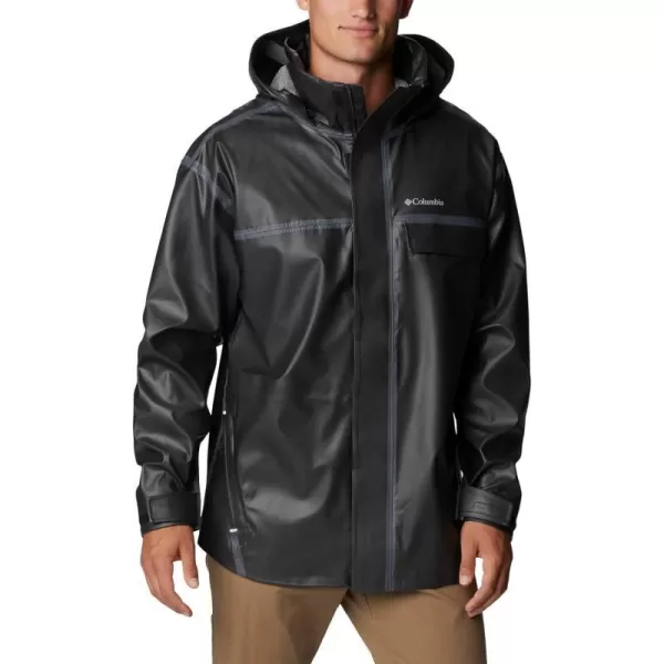 Columbia Mens Coral Ridge Odx Rain JacketBlack