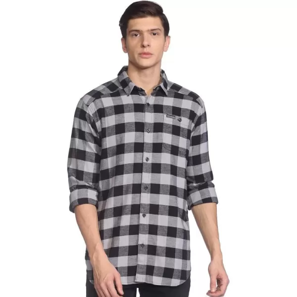 Columbia Grey Buffalo Check