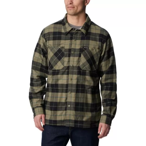 Stone Green/Dark Stone Woodsman Tartan