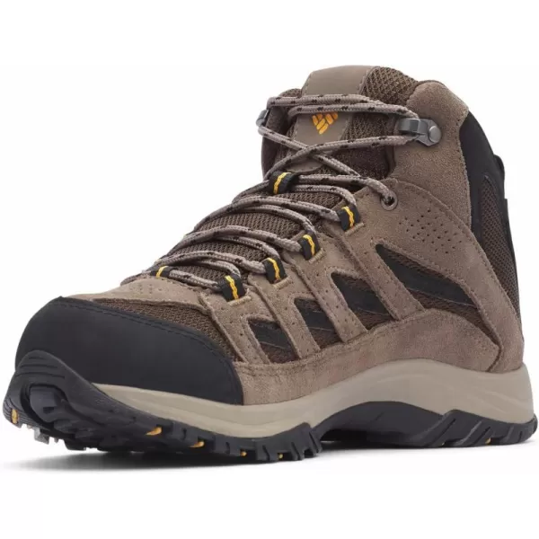 Columbia Mens Crestwood Mid Waterproof Hiking ShoeCordovan Squash