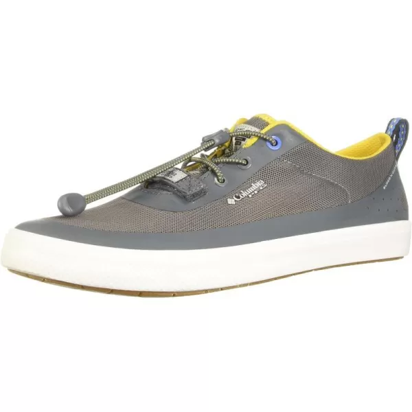 Columbia Mens Dorado CVO PFG Boat ShoeTi Grey SteelElectron Yellow