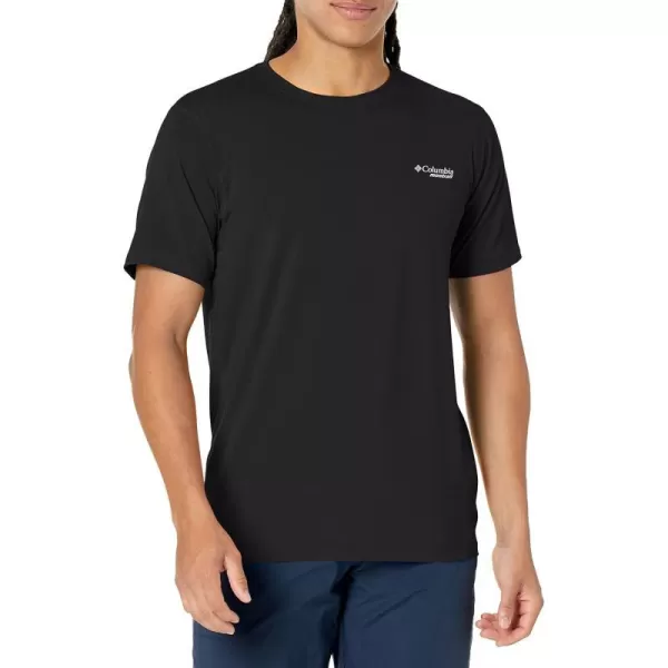 Columbia Mens Endless Trail Running Tech TeeBlack