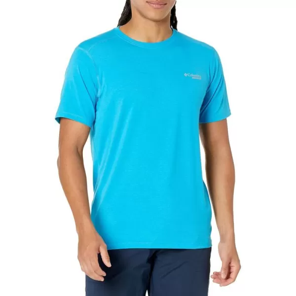 Columbia Mens Endless Trail Running Tech TeeOcean Blue