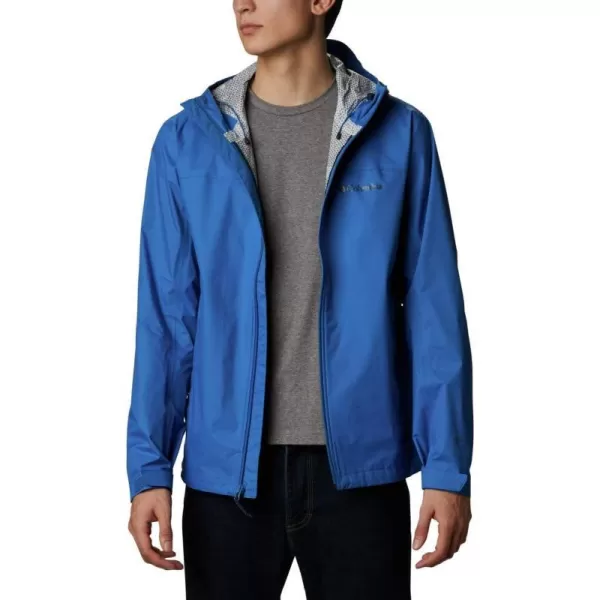 Columbia Mens EvaPOURation JacketBright Indigo