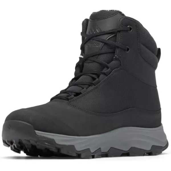 Columbia Mens Expeditionist Protect OmniHeat Snow BootBlackGraphite