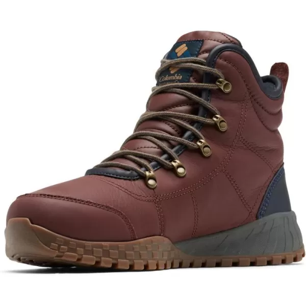 Columbia Mens Fairbanks Rover Ii Snow ShoeMadder BrownPetrol Blue