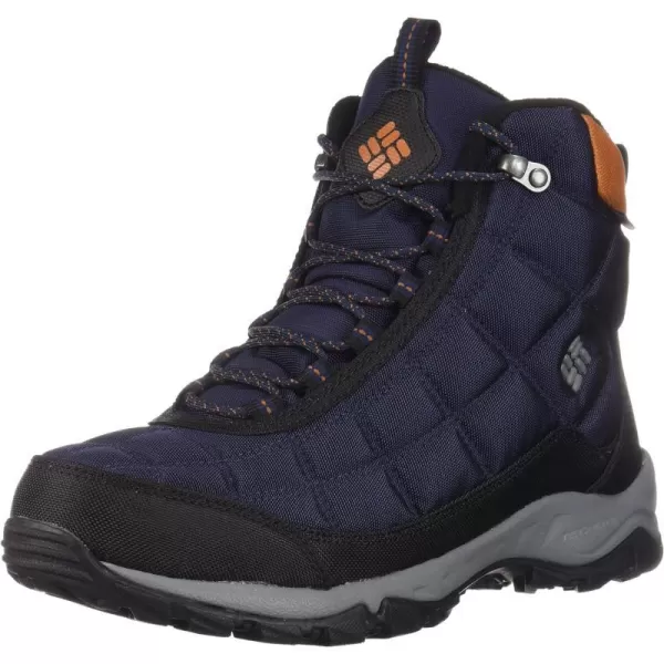 Columbia Mens Firecamp Boot Hiking ShoeCollegiate NavyBright Copper