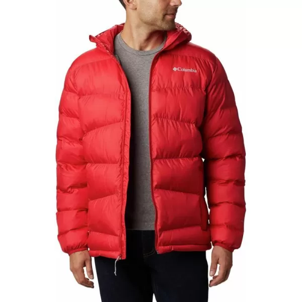 Columbia Mens Fivemile Butte Hooded JacketMountain Red