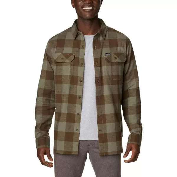 Stone Green Twill Buffalo Check-legacy