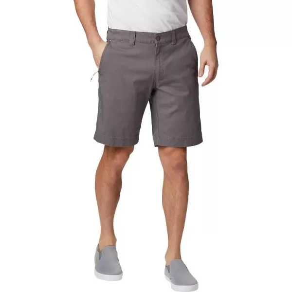 Columbia Mens Flex ROC Short UV Sun Protection Comfort StretchCity Grey