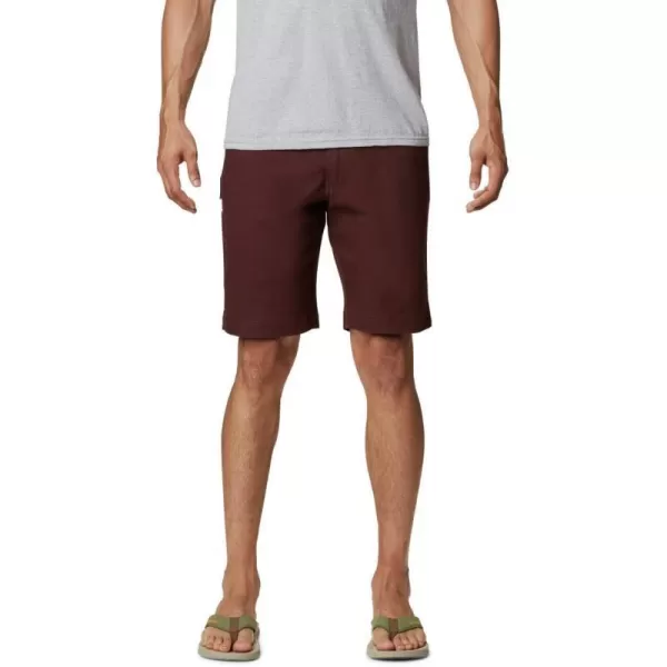 Columbia Mens Flex ROC Short UV Sun Protection Comfort StretchRed Lodge