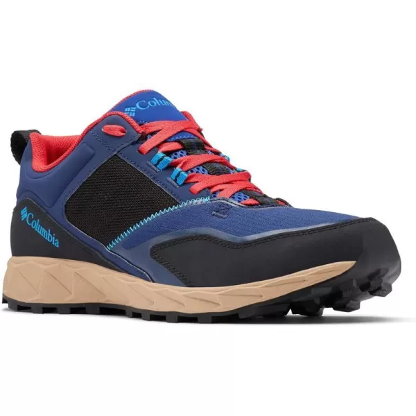 Columbia Mens Flow District SneakerBlue ShadowStatic Blue