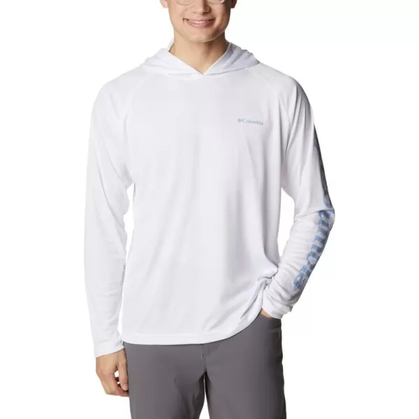 Columbia Mens Fork Stream HoodieWhite