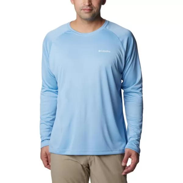 Columbia Mens Fork Stream Long Sleeve ShirtJet Stream