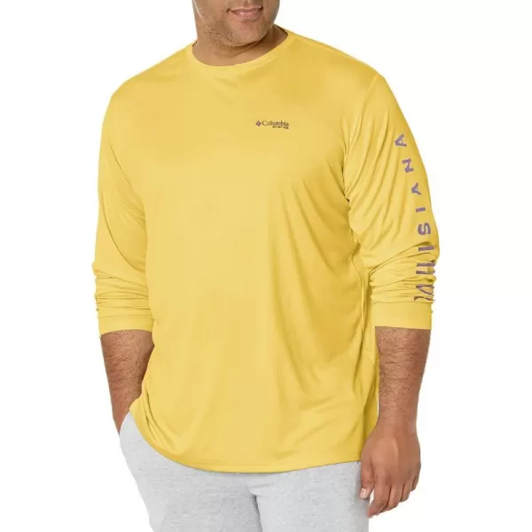 Columbia Mens Fork Stream Long Sleeve ShirtSun GlowLouisiana