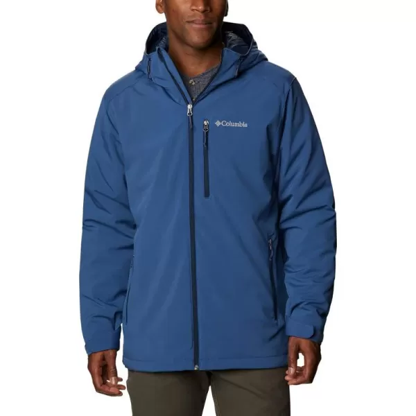 Columbia Mens Gate Racer SoftshellNight Tide