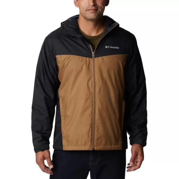 Columbia Mens Glennaker Sherpa Lined JacketBlackDelta