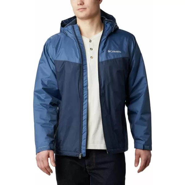 Columbia Mens Glennaker Sherpa Lined JacketNight TideCollegiate Navy