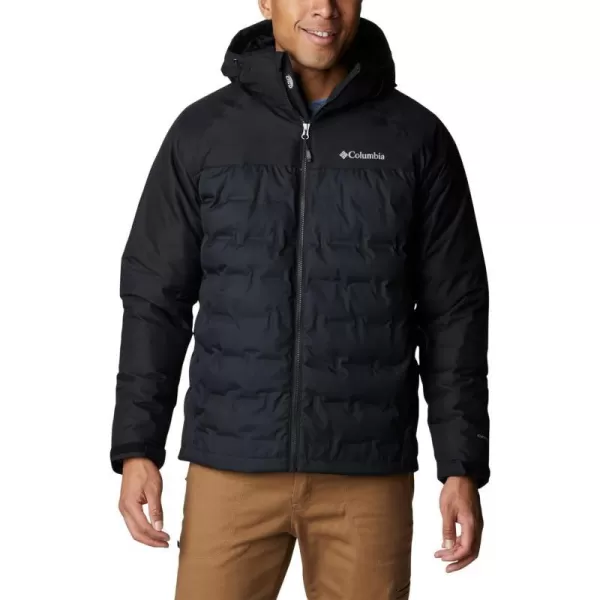 Columbia Mens Grand Trek Ii Down Hooded JacketBlack