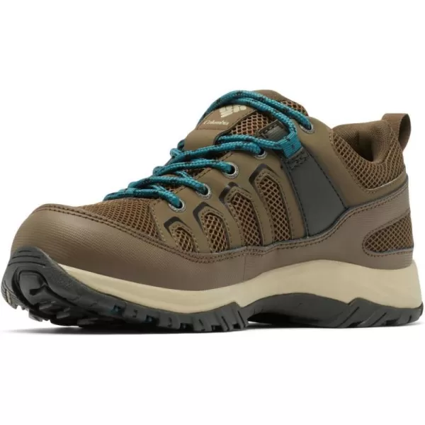 Columbia Mens Granite Trail Waterproof Hiking ShoeCordovanNight Wave