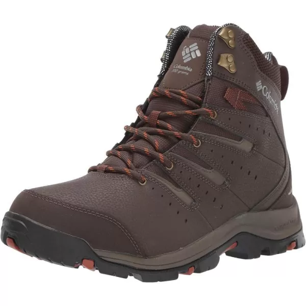 Columbia Mens Gunnison Ii OmniHeat Snow BootCordovanDark Adobe