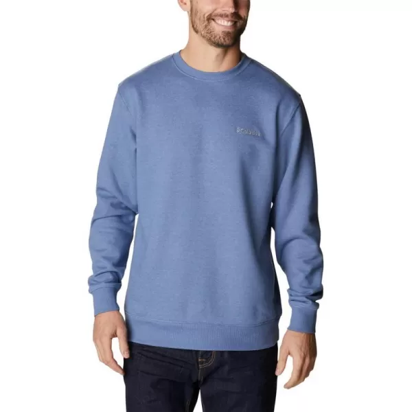 Columbia Mens Hart Mountain Ii CrewBlue Stone Heather