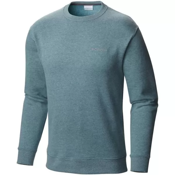 Columbia Mens Hart Mountain Ii CrewDeep Water Heather