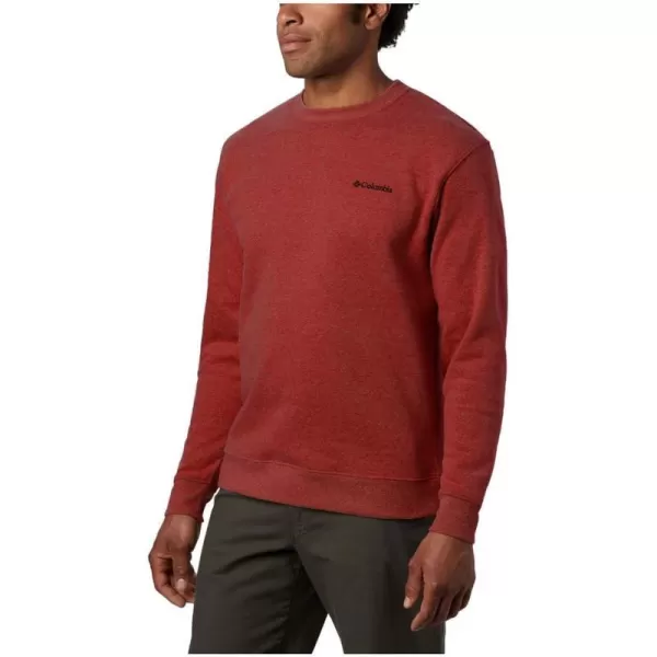 Columbia Mens Hart Mountain Ii CrewRed Jasper Heather