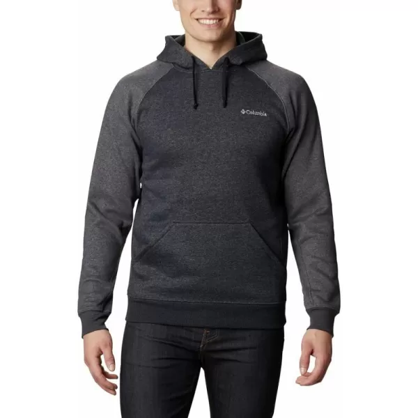 Columbia Mens Hart Mountain Ii HoodieBlack HeatherShark Heather