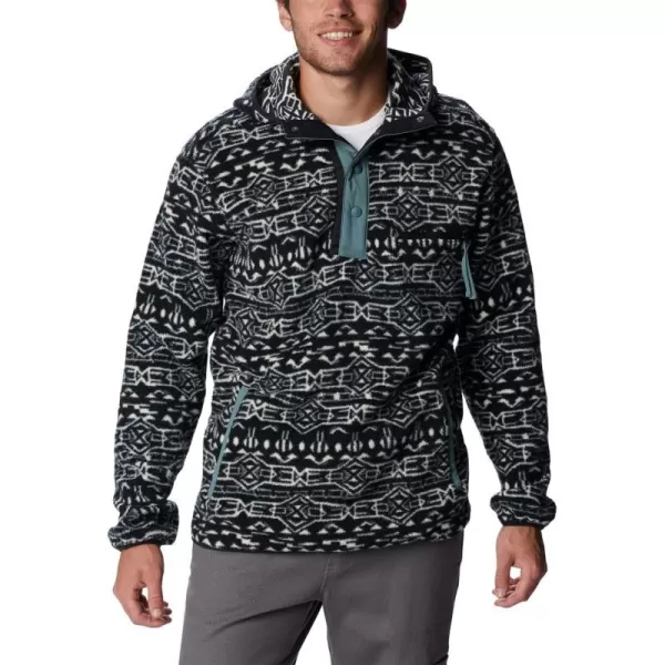 Columbia Mens Helvetia HoodieBlack Geo Print