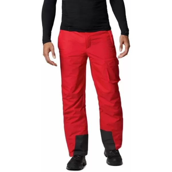 Columbia Mens Hero Snow PantMountain Red