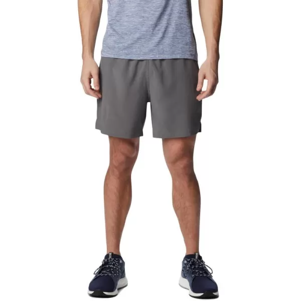 Columbia Mens Hike Brief ShortCity Grey