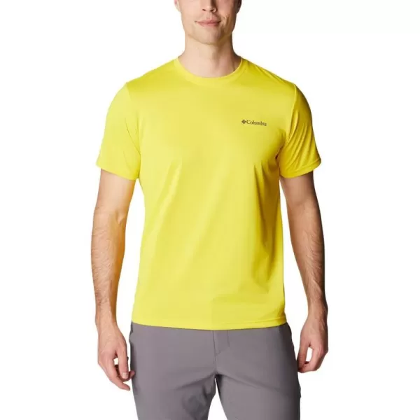 Columbia Mens Hike CrewLaser Lemon