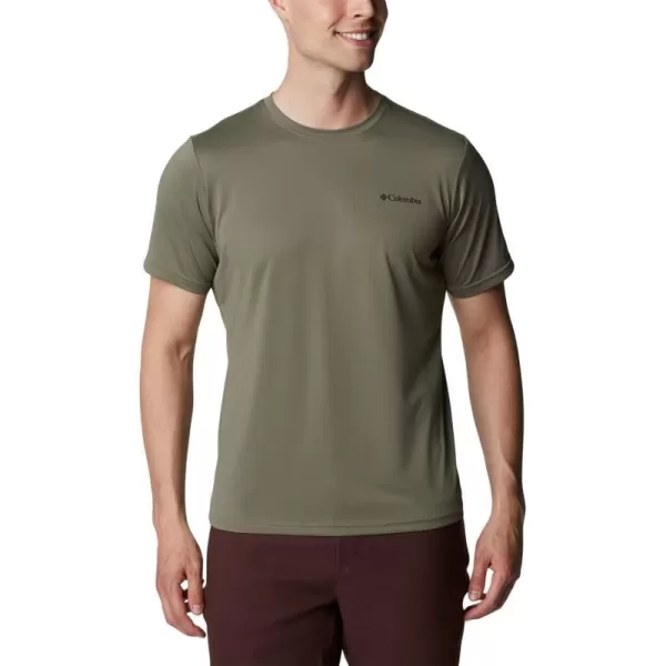 Columbia Mens Hike CrewStone Green