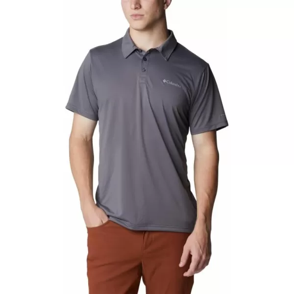 Columbia Mens Hike PoloCity Grey