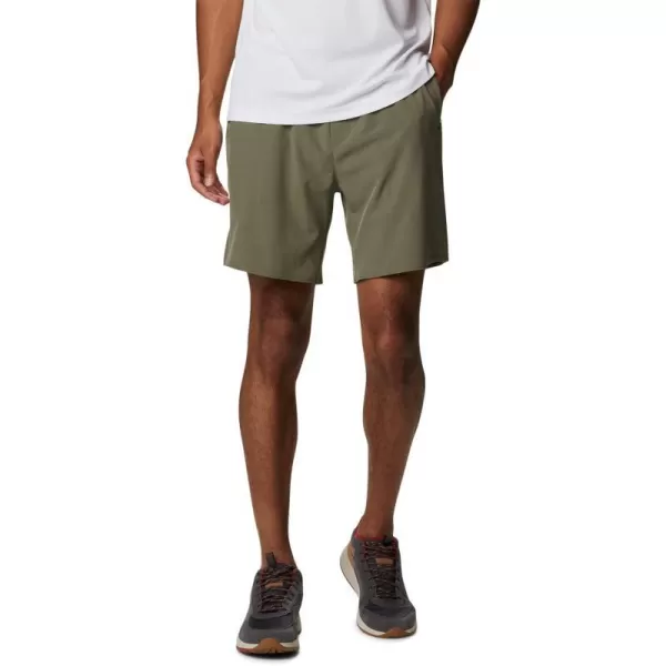 Columbia Mens Hike ShortStone Green