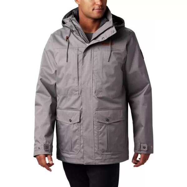 Columbia Mens Horizons Pine Interchange JacketCity Grey