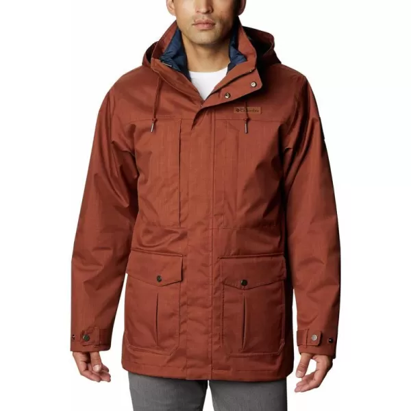 Columbia Mens Horizons Pine Interchange JacketDark Amber