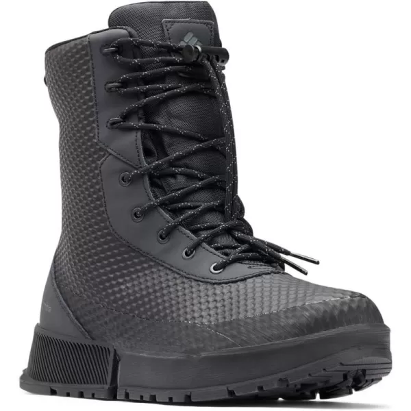 Columbia Mens HyperBoreal OmniHeat Tall Snow BootBlack Ti Grey Steel