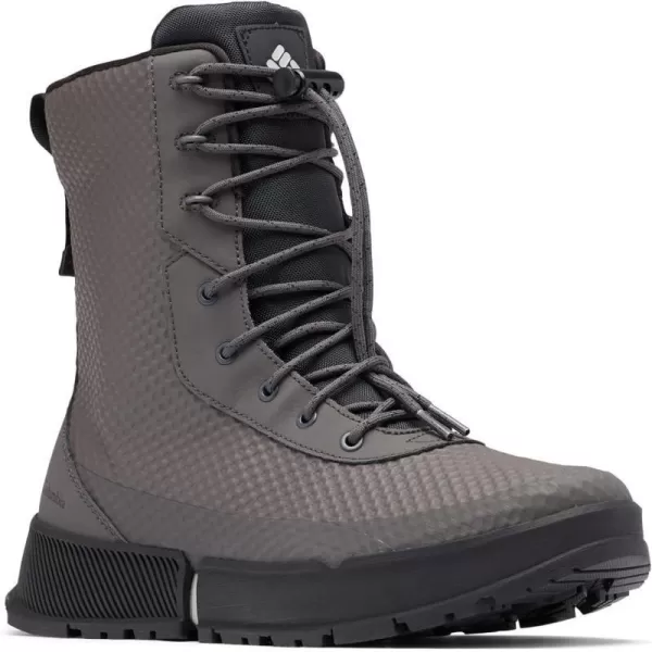 Columbia Mens HyperBoreal OmniHeat Tall Snow BootDark GreyBlack