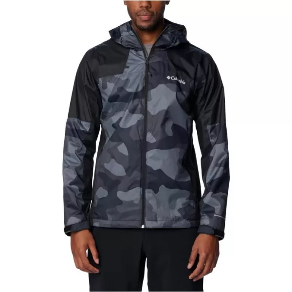 Columbia Mens Inner Limits Iii JacketBlack Mod Camo PrintBlack