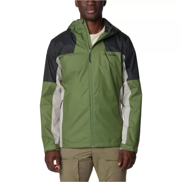 Columbia Mens Inner Limits Iii JacketCanteenBlackFlint Grey