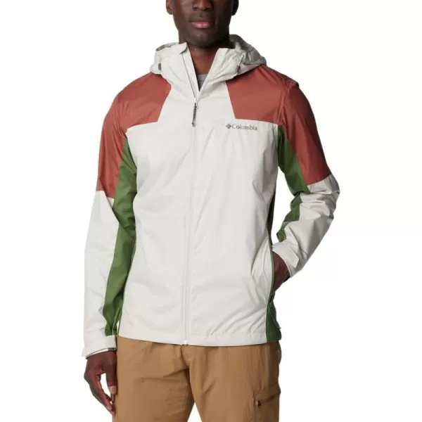 Columbia Mens Inner Limits Iii JacketDark StoneAuburnCanteen