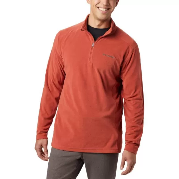 Columbia Mens Klamath Range Ii Half ZipCarnelian Red