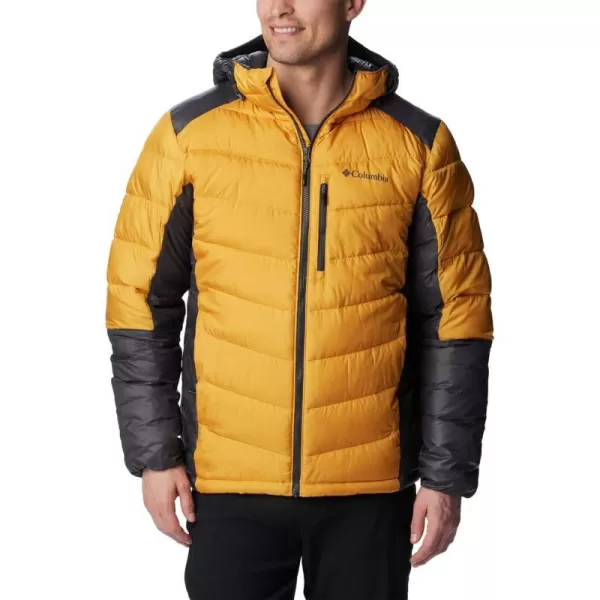 Columbia Mens Labyrinth Loop Hooded JacketRaw Honey  Shark